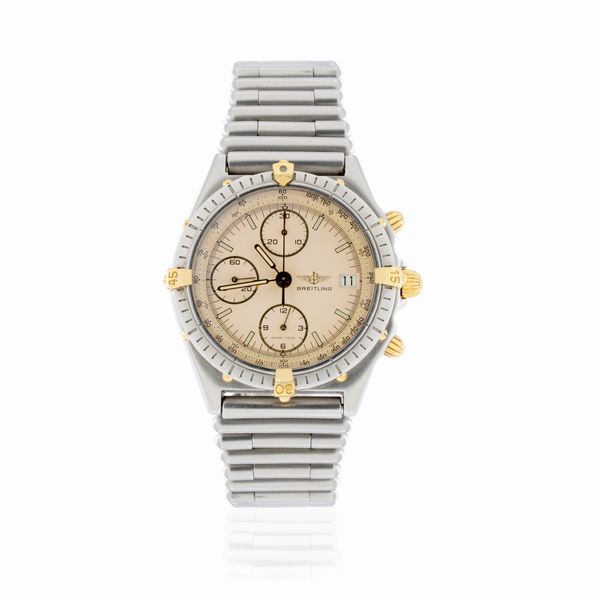 Breitling Chronomat orologio cronografo tricompax vintage  - Asta Gioielli Orologi | Fashion Vintage - Associazione Nazionale - Case d'Asta italiane