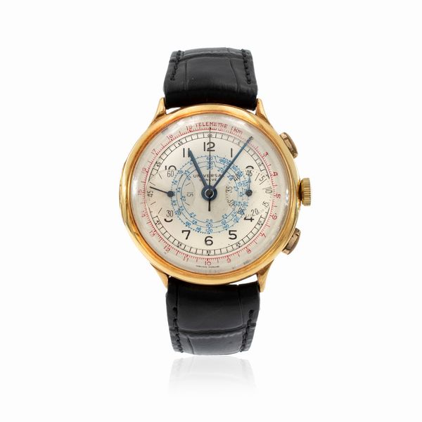 Universal orologio da polso cronografo bicompax vintage  - Asta Gioielli Orologi | Fashion Vintage - Associazione Nazionale - Case d'Asta italiane