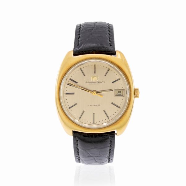 IWC Schaffhausen Electronic, orologio da polso vintage  - Asta Gioielli Orologi | Fashion Vintage - Associazione Nazionale - Case d'Asta italiane