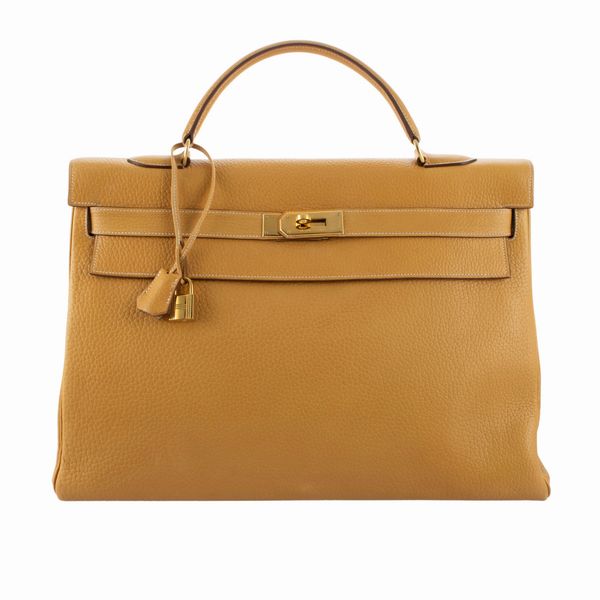 Hermes Kelly 40 borsa a mano vintage  - Asta Gioielli Orologi | Fashion Vintage - Associazione Nazionale - Case d'Asta italiane