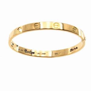 Cartier Aldo Cipullo bracciale collezione Love  - Asta Gioielli Orologi | Fashion Vintage - Associazione Nazionale - Case d'Asta italiane