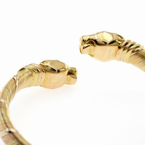 Cartier bracciale collezione Panthre  - Asta Gioielli Orologi | Fashion Vintage - Associazione Nazionale - Case d'Asta italiane