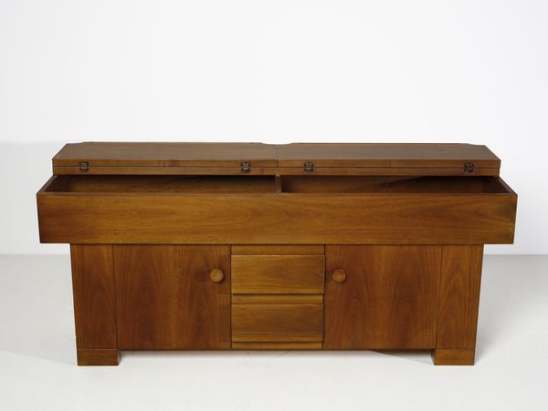 MICHELUCCI GIOVANNI (1891 - 1990) : Credenza della serie Torbecchia per Poltronova, Firenze  - Asta DESIGN E ARTI DECORATIVE DEL NOVECENTO - Associazione Nazionale - Case d'Asta italiane