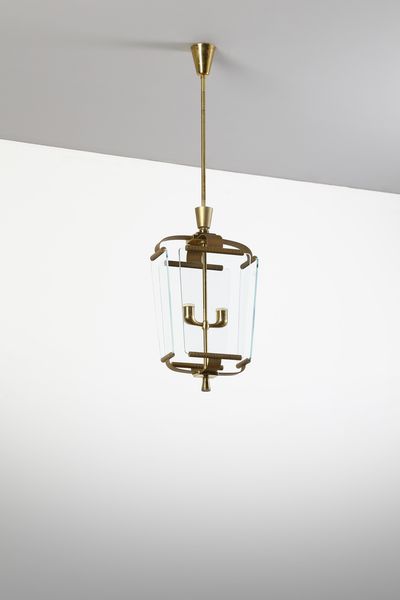 MANIFATTURA ITALIANA : Lampada a sospensione  - Asta DESIGN E ARTI DECORATIVE DEL NOVECENTO - Associazione Nazionale - Case d'Asta italiane