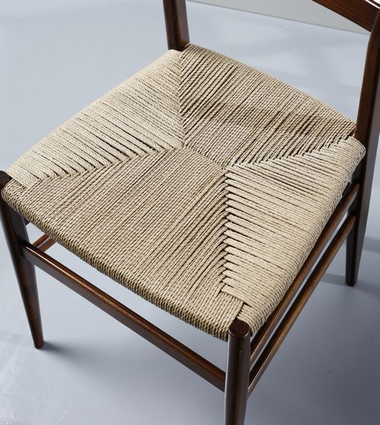 PONTI GIO (1891 - 1979) : Quattro sedie mod. Leggera per Cassina, Meda  - Asta DESIGN E ARTI DECORATIVE DEL NOVECENTO - Associazione Nazionale - Case d'Asta italiane