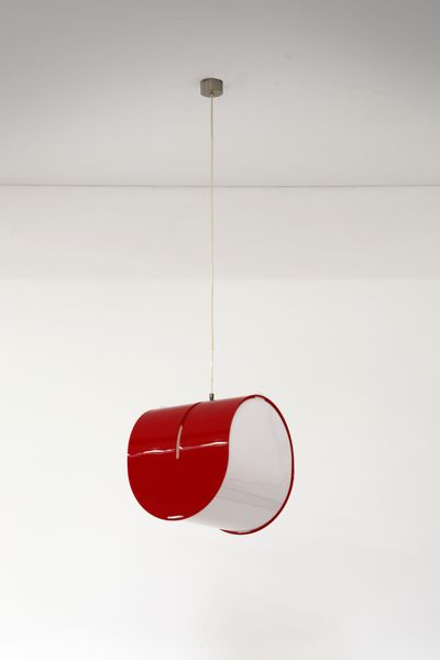 AGNOLI TITO (1931 - 2012) : Lampada da soffitto mod. 4065 per Kartell, Milano  - Asta DESIGN E ARTI DECORATIVE DEL NOVECENTO - Associazione Nazionale - Case d'Asta italiane