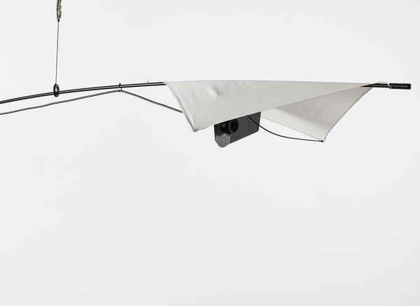 ORLANDINI PAOLO (n. 1941) : Lampada a soffitto mod. Vela per Martinelli Luce, Italia  - Asta DESIGN E ARTI DECORATIVE DEL NOVECENTO - Associazione Nazionale - Case d'Asta italiane