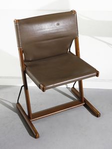 DE MARTINI PIERO (n. 1939) : Quattro sedie sovrapponibili mod. Nina e Santamaria per Cassina, Meda  - Asta DESIGN E ARTI DECORATIVE DEL NOVECENTO - Associazione Nazionale - Case d'Asta italiane