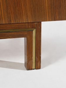 MANIFATTURA ITALIANA : Credenza a sei ante  - Asta DESIGN E ARTI DECORATIVE DEL NOVECENTO - Associazione Nazionale - Case d'Asta italiane