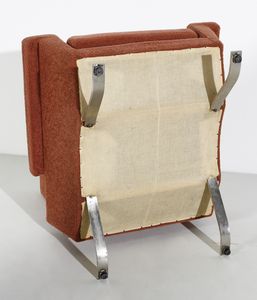 PARISI ICO (1916 - 1996) : nello stile di. Coppia di poltrone  - Asta DESIGN E ARTI DECORATIVE DEL NOVECENTO - Associazione Nazionale - Case d'Asta italiane