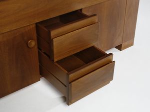 MICHELUCCI GIOVANNI (1891 - 1990) : Credenza della serie Torbecchia per Poltronova, Firenze  - Asta DESIGN E ARTI DECORATIVE DEL NOVECENTO - Associazione Nazionale - Case d'Asta italiane