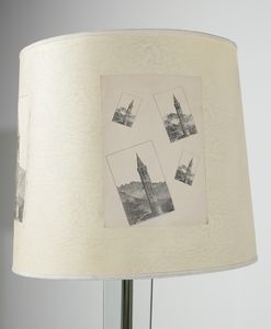 LUIGI FONTANA MILANO (n. 1881) : attribuito. Lampada da terra  - Asta DESIGN E ARTI DECORATIVE DEL NOVECENTO - Associazione Nazionale - Case d'Asta italiane