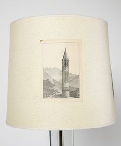 LUIGI FONTANA MILANO (n. 1881) : attribuito. Lampada da terra  - Asta DESIGN E ARTI DECORATIVE DEL NOVECENTO - Associazione Nazionale - Case d'Asta italiane