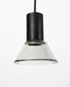 LENARDA ALESSANDRO (n. 1939) : attribuito. Grande lampada a sospensione  - Asta DESIGN E ARTI DECORATIVE DEL NOVECENTO - Associazione Nazionale - Case d'Asta italiane