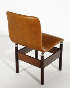 INTROINI VITTORIO (1935 - 2023) : Quattro sedie mod. Chelsea per Saporiti, Besnate  - Asta DESIGN E ARTI DECORATIVE DEL NOVECENTO - Associazione Nazionale - Case d'Asta italiane