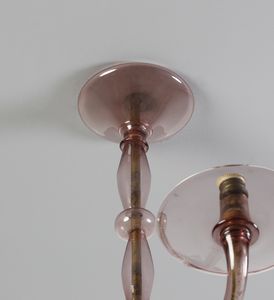 CAPPELLIN M.V.M (1925 - 1932) : Lampada a sospensione a otto luci  - Asta DESIGN E ARTI DECORATIVE DEL NOVECENTO - Associazione Nazionale - Case d'Asta italiane