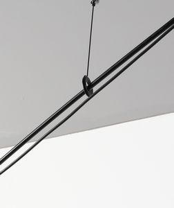 ORLANDINI PAOLO (n. 1941) : Lampada a soffitto mod. Vela per Martinelli Luce, Italia  - Asta DESIGN E ARTI DECORATIVE DEL NOVECENTO - Associazione Nazionale - Case d'Asta italiane