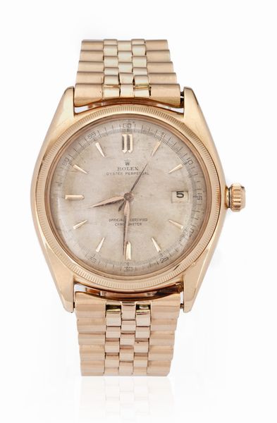 Rolex Oyster Perpetual orologio da polso, ref. 4467, fine anni Quaranta  - Asta Gioielli e Orologi - Associazione Nazionale - Case d'Asta italiane