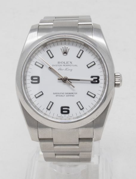 Rolex Air King orologio da polso, ref. 114200, 2008  - Asta Gioielli e Orologi - Associazione Nazionale - Case d'Asta italiane