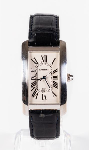 Cartier Tank Amricaine orologio da polso, ref. 1741  - Asta Gioielli e Orologi - Associazione Nazionale - Case d'Asta italiane