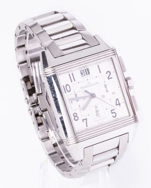 Jaeger Le Coultre Reverso Squadra GMT orologio da polso, ref. 230.8.45, 2007  - Asta Gioielli e Orologi - Associazione Nazionale - Case d'Asta italiane