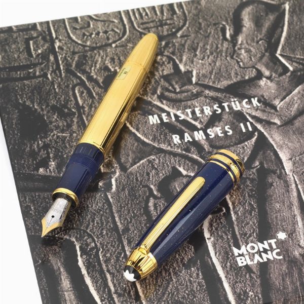 MONTBLANC MEISTERSTUCK RAMSES II PENNA STILOGRAFICA  - Asta PENNE DA COLLEZIONE - Associazione Nazionale - Case d'Asta italiane