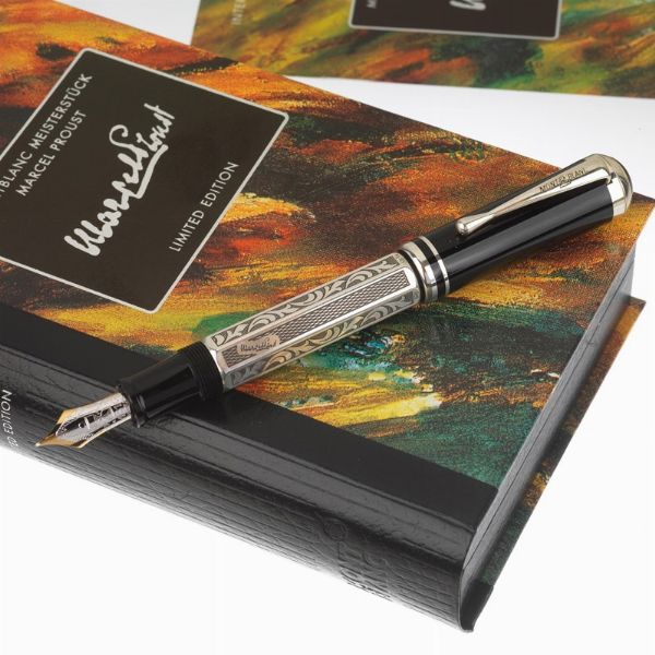 MONTBLANC "MARCEL PROUST" SERIE SCRITTORI PENNA STILOGRAFICA EDIZIONE LIMITATA N. 06605/21000 ANNO 1999  - Asta PENNE DA COLLEZIONE - Associazione Nazionale - Case d'Asta italiane