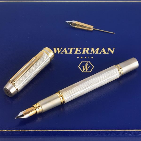 WATERMAN MAN ETOILE EDIZIONE LIMITATA PENNA STILOGRAFICA N. 0553/1000  - Asta PENNE DA COLLEZIONE - Associazione Nazionale - Case d'Asta italiane