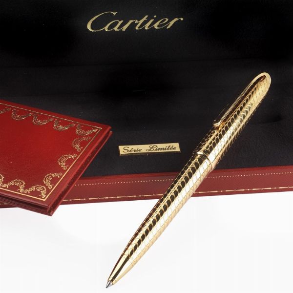 CARTIER LOUIS CARTIER SERIE LIMITATA PENNA A SFERA N. 0273/1847  - Asta PENNE DA COLLEZIONE - Associazione Nazionale - Case d'Asta italiane