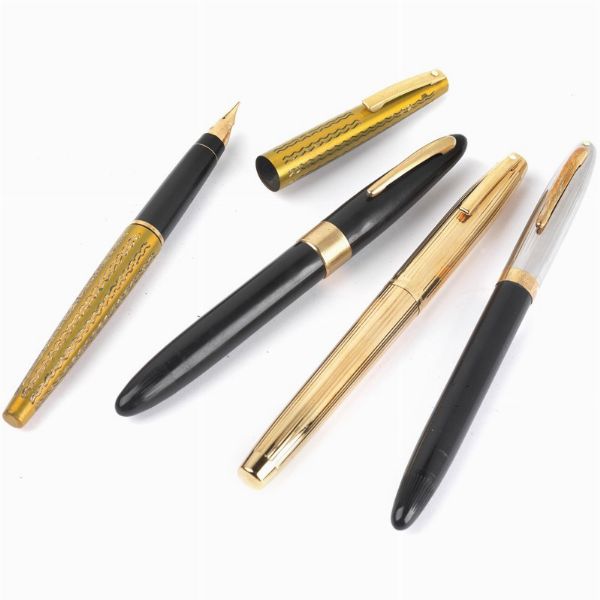 SHEAFFER QUATTRO PENNE STILOGRAFICHE  - Asta PENNE DA COLLEZIONE - Associazione Nazionale - Case d'Asta italiane