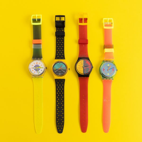 Quattro orologi Swatch  - Asta I Swatch very much - Associazione Nazionale - Case d'Asta italiane