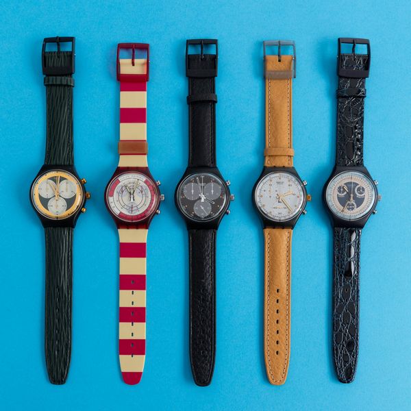 Cinque orologi Swatch  - Asta I Swatch very much - Associazione Nazionale - Case d'Asta italiane