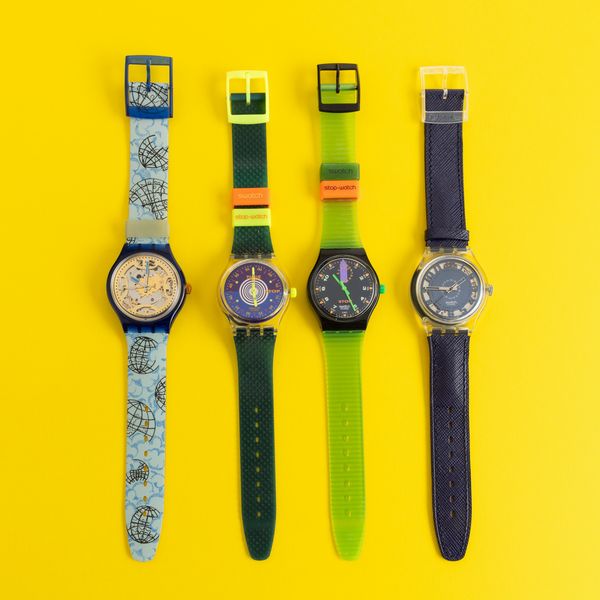 Quattro orologi Swatch  - Asta I Swatch very much - Associazione Nazionale - Case d'Asta italiane