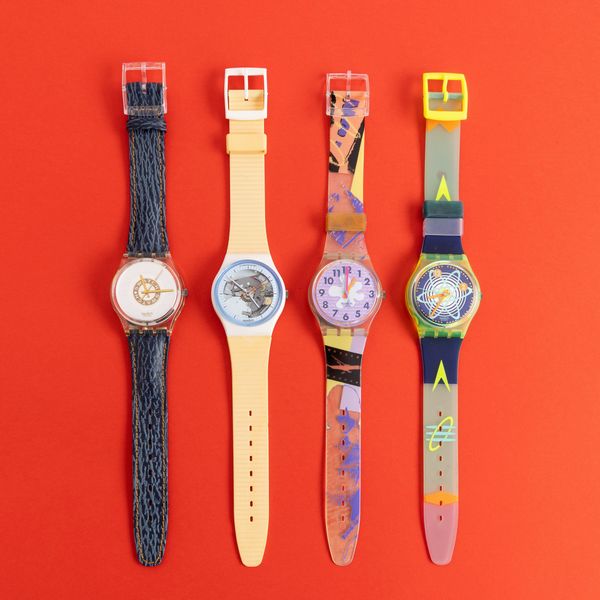 Quattro orologi Swatch  - Asta I Swatch very much - Associazione Nazionale - Case d'Asta italiane