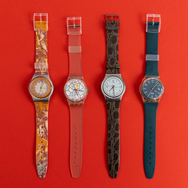 Quattro orologi Swatch  - Asta I Swatch very much - Associazione Nazionale - Case d'Asta italiane