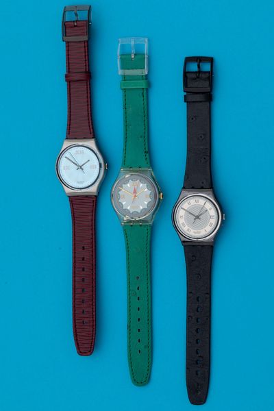 Lotto di 3 swatch: <BR>GX408 1991 <BR>GX121 1991 <BR>GK152  - Asta I Swatch very much - Associazione Nazionale - Case d'Asta italiane