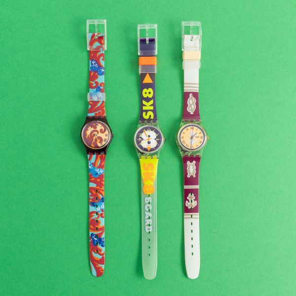 Tre orologi Swatch  - Asta I Swatch very much - Associazione Nazionale - Case d'Asta italiane