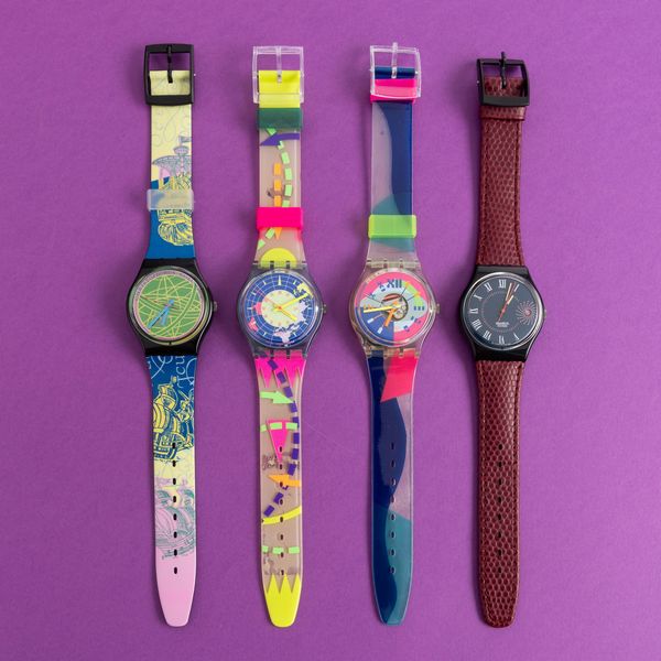 Quattro orologi Swatch  - Asta I Swatch very much - Associazione Nazionale - Case d'Asta italiane