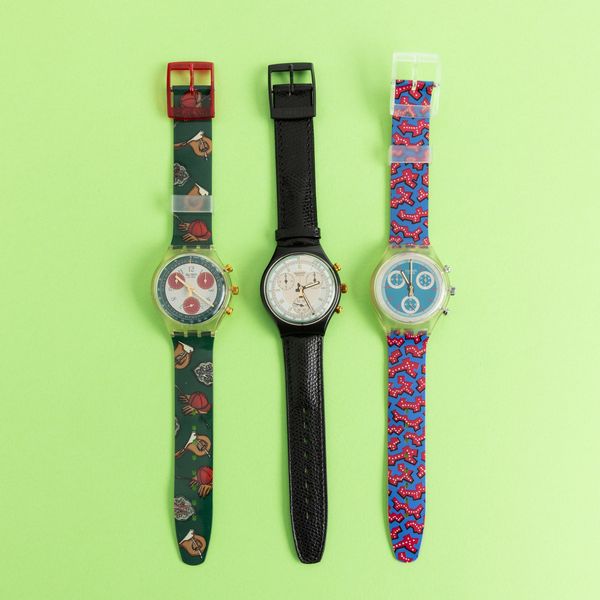 Tre orologi Swatch  - Asta I Swatch very much - Associazione Nazionale - Case d'Asta italiane