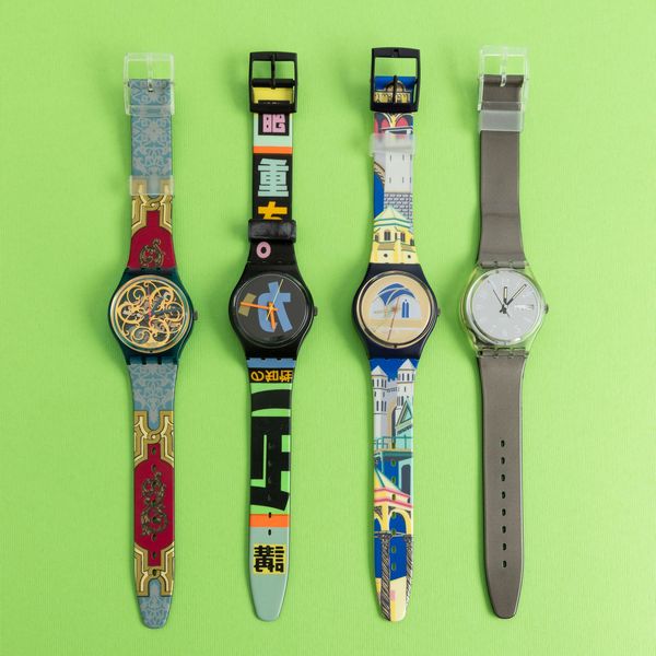 Quattro orologi Swatch  - Asta I Swatch very much - Associazione Nazionale - Case d'Asta italiane