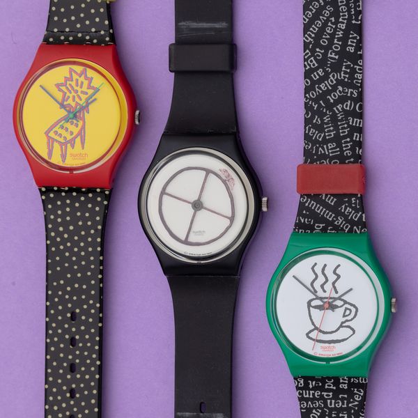 Lotto di 3 swatch: <BR>GZ120 1991 <BR>GR115 1993 <BR>GG121 1993  - Asta I Swatch very much - Associazione Nazionale - Case d'Asta italiane