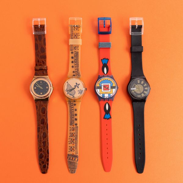 Quattro orologi Swatch  - Asta I Swatch very much - Associazione Nazionale - Case d'Asta italiane