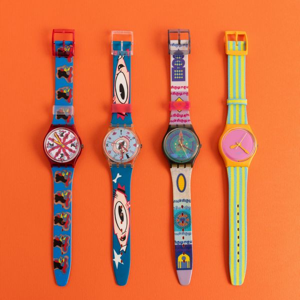 Quattro orologi Swatch  - Asta I Swatch very much - Associazione Nazionale - Case d'Asta italiane