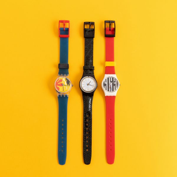 Tre orologi Swatch  - Asta I Swatch very much - Associazione Nazionale - Case d'Asta italiane