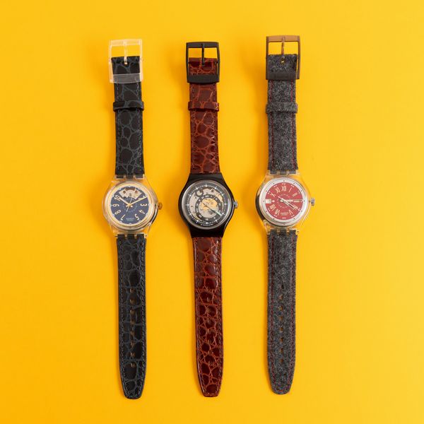 Tre orologi Swatch  - Asta I Swatch very much - Associazione Nazionale - Case d'Asta italiane