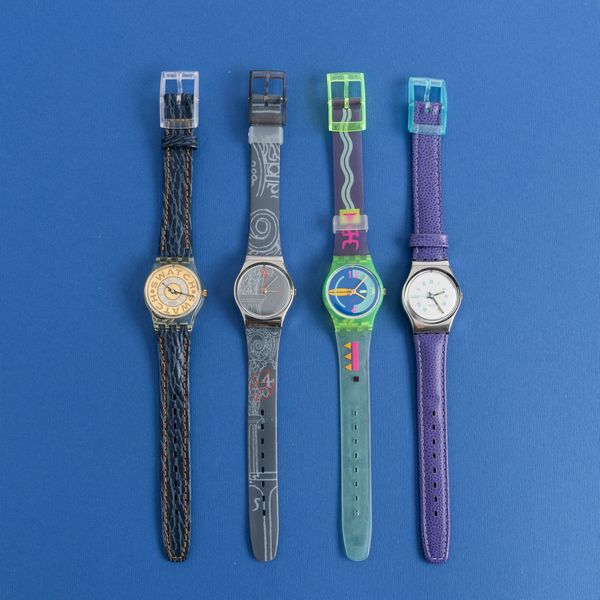 Quattro orologi Swatch  - Asta I Swatch very much - Associazione Nazionale - Case d'Asta italiane