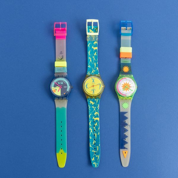 Tre orologi Swatch  - Asta I Swatch very much - Associazione Nazionale - Case d'Asta italiane