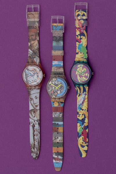 Lotto di 3 swatch: <BR>GP105 1993 <BR>GZ126  <BR>GN119  - Asta I Swatch very much - Associazione Nazionale - Case d'Asta italiane