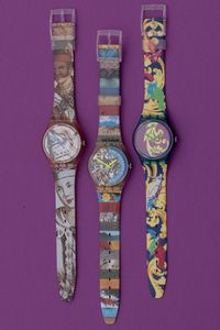 Lotto di 3 swatch: <BR>GP105 1993 <BR>GZ126  <BR>GN119  - Asta I Swatch very much - Associazione Nazionale - Case d'Asta italiane