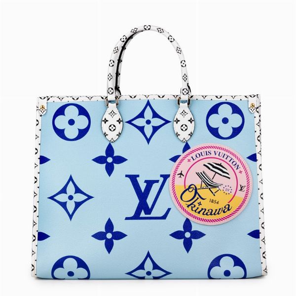 LOUIS VUITTON BORSA ONTHEGO OKINAWA 1854  - Asta VINTAGE: BORSE E ACCESSORI DI HERMES, LOUIS VUITTON E ALTRE GRANDI MAISON - Associazione Nazionale - Case d'Asta italiane